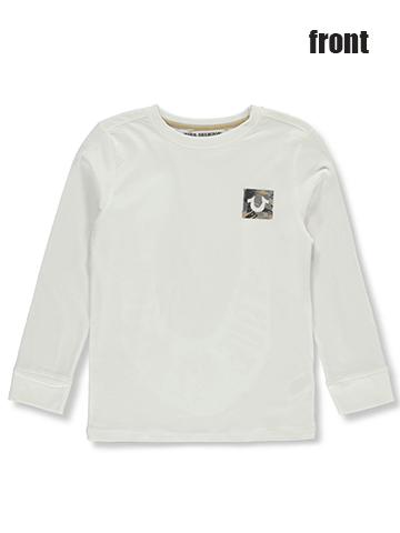 True Religion Boys' Horseshoe Long-Sleeve T-Shirt - CookiesKids.com