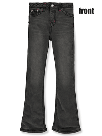 True Religion Girls' High Rise Flare Jeans - CookiesKids.com