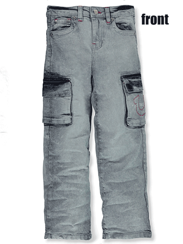 True Religion Girls' Cargo Jeans - CookiesKids.com