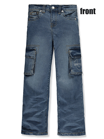 True Religion Girls' Cargo Jeans - CookiesKids.com