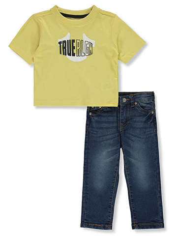 True Religion Baby Boys' 2-Piece Jeans Set Outfit - CookiesKids.com