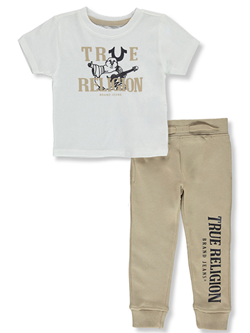 True Religion Baby Boys' 2-Piece Joggers Set Outfit - CookiesKids.com