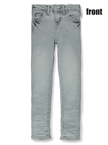 True Religion Girls' Halle Mid Rise Super Skinny Jeans - CookiesKids.com