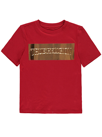 True Religion Boys' Gold T-Shirt - CookiesKids.com