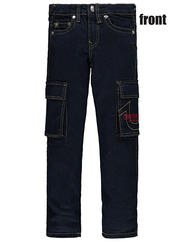 True Religion Boys' Relaxed Straight Ricky Jeans - CookiesKids.com