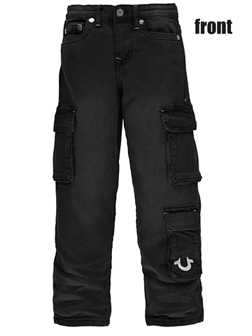 True Religion Boys' Bobby Relaxed Baggy Jeans - CookiesKids.com
