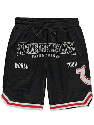 True Religion Boys' Arched Mesh Shorts - CookiesKids.com