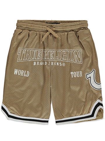 True Religion Boys' Arched Mesh Shorts - CookiesKids.com