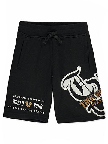 True Religion Boys' Fleece Shorts - CookiesKids.com