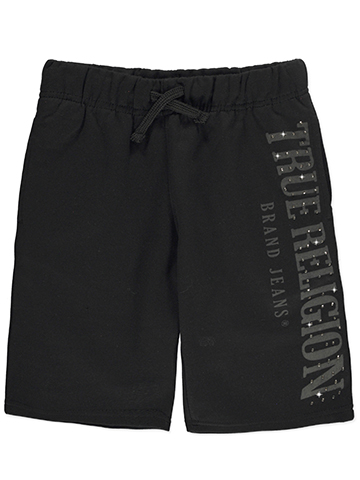 True Religion Boys' Studded Fleece Shorts - CookiesKids.com