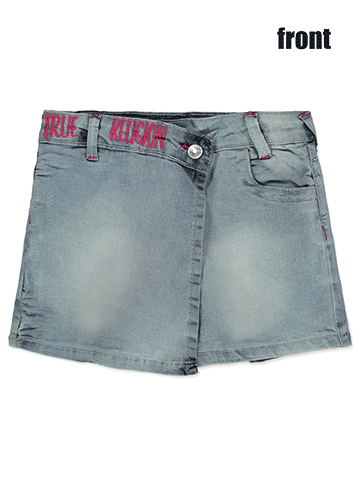 True Religion Girls' Mid-Rise Wrap Skirt - CookiesKids.com