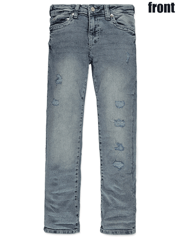 True Religion Boys' Ricky Relaxed Straight Jeans - CookiesKids.com