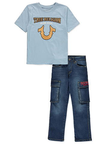 True Religion Boys' Cargo Jeans - CookiesKids.com