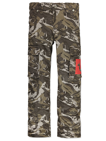 True Religion Boys' Ricky Relaxed Straight Cargo Pants - CookiesKids.com