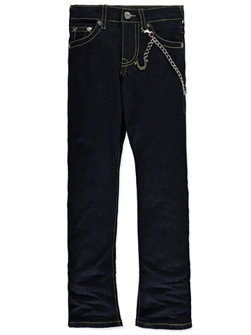 True Religion Boys' Billy Relaxed Bootcut Jeans with Pocket Chain Accent - CookiesKids.com