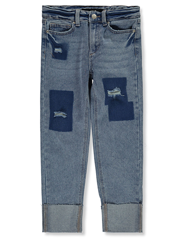 Joe's Girls' Relaxed Fit Patch Jeans - CookiesKids.com