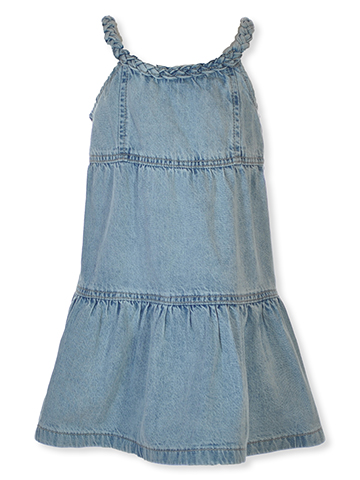 Joe's Girls' Denim Braided Strap Dress - CookiesKids.com