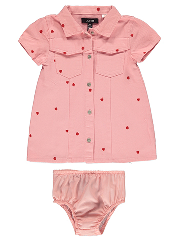 Joe's Jeans Baby Girls' 2-Piece Hearts Dress Set Outfit - CookiesKids.com