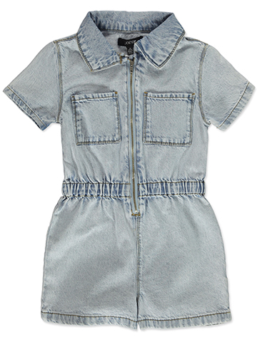 Joe's Girls' Denim Romper - CookiesKids.com