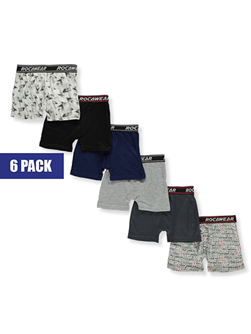 Rocawear Boys' 6-Pack Boxer Briefs - CookiesKids.com
