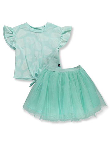 Limited Too Girls' 2-Piece Skorts Set Outfit - CookiesKids.com