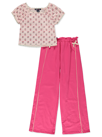 Limited Too Girls' 2-Piece Cherry Pants Set Outfit - CookiesKids.com