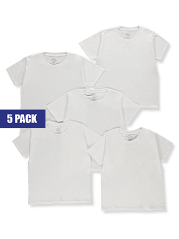 Fruit of The Loom Boys' 5-Pack T-Shirts - CookiesKids.com