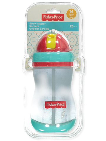 Fisher-Price Baby 14 Oz. Straw Sipper Cup - CookiesKids.com