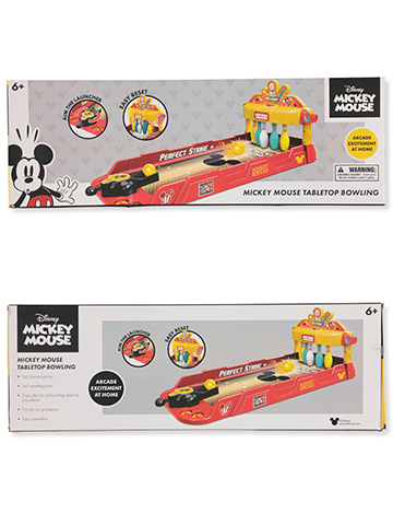 Disney Mickey Mouse Table Top Bowling Game - CookiesKids.com