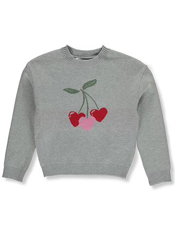 Vigoss Girls' Cherry Sweater - CookiesKids.com