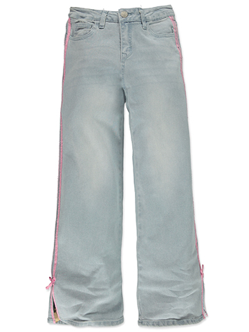 Vigoss Girls' Jeans with Side Lace Trim - CookiesKids.com