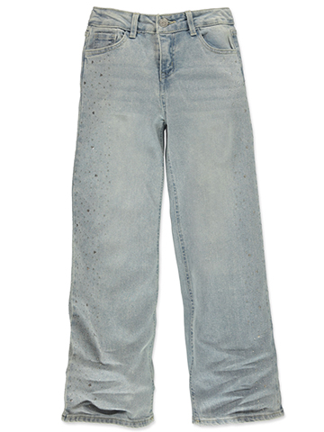 Vigoss Girls' Classic Straight-Leg Distressed Jeans - CookiesKids.com