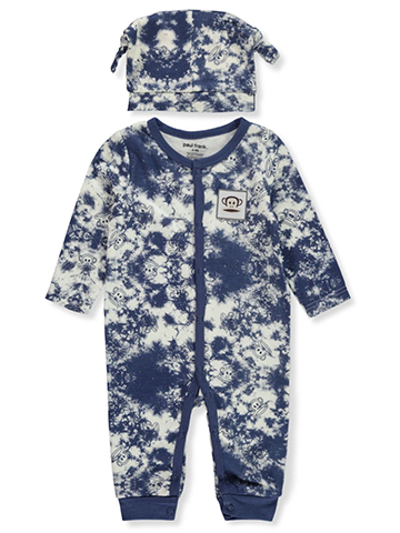 Paul Frank Baby Boys' 2-Piece Footed Coveralls With Cap - CookiesKids.com