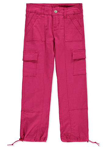 V.I.P. Jeans Girls' Twill Cargo Joggers - CookiesKids.com