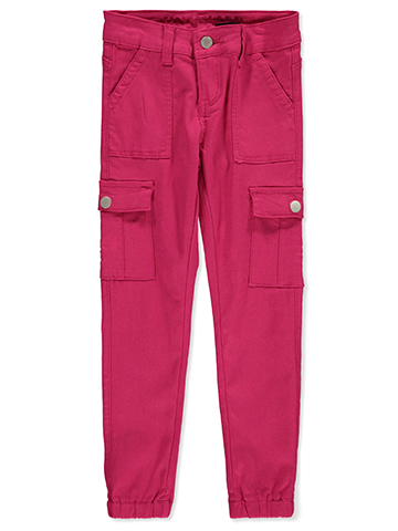V.I.P. Jeans Girls' Twill Cargo Joggers - CookiesKids.com