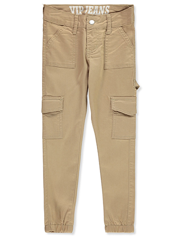 V.I.P. Jeans Girls' Cargo Twill Joggers - CookiesKids.com