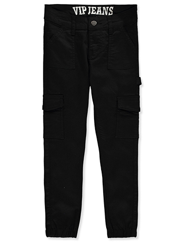 V.I.P. Jeans Girls' Cargo Twill Joggers - CookiesKids.com