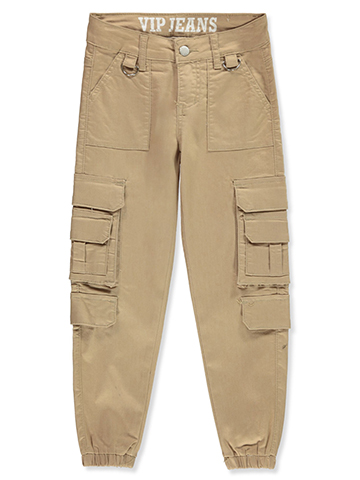 V.I.P. Jeans Girls' Cargo Poplin Joggers - CookiesKids.com