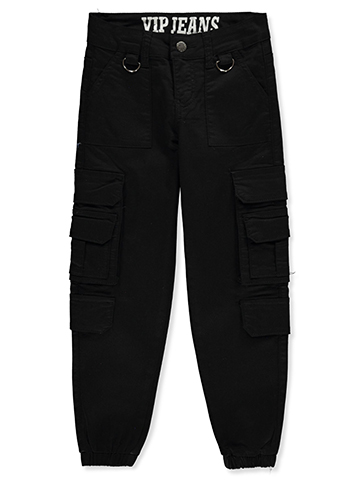 V.I.P. Jeans Girls' Cargo Twill Joggers - CookiesKids.com
