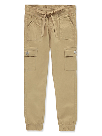 V.I.P. Jeans Girls' Twill Cargo Joggers - CookiesKids.com