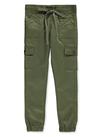 V.I.P. Jeans Girls' Twill Cargo Joggers - CookiesKids.com