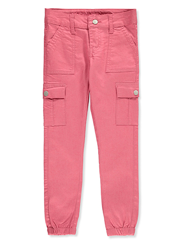 V.I.P. Jeans Girls' Twill Cargo Joggers - CookiesKids.com