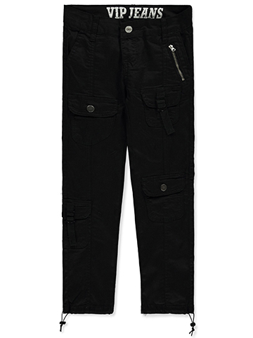 V.I.P. Jeans Girls' Wide Leg Cargo Pants - CookiesKids.com