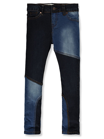 VIP Jeans Girls' 2-Tone Skinny Jeans - CookiesKids.com