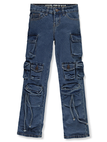 VIP Jeans Girls' Cargo Jeans - CookiesKids.com