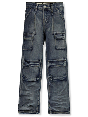 VIP Jeans Girls' Cargo Pocket Jeans - CookiesKids.com