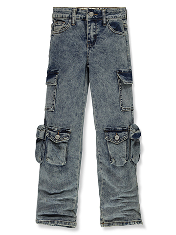 V.I.P. Jeans Wide Leg Cargo Jeans - CookiesKids.com