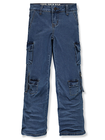 V.I.P. Jeans Wide Leg Cargo Jeans - CookiesKids.com