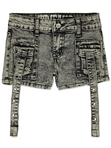 VIP Jeans Girls' Denim Cargo Shorts - CookiesKids.com