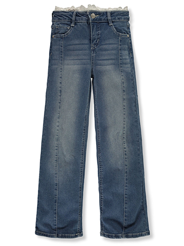 Wallflower Girl Girls' Lace Waist Jeans - CookiesKids.com